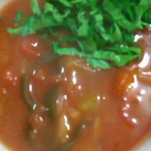 正月太りしちゃったら★食べるトマトスープ